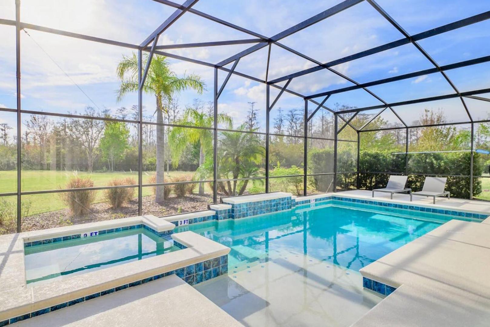 15Br Mansion Home With Pool & Hot Tub-Near Disney Kissimmee Buitenkant foto